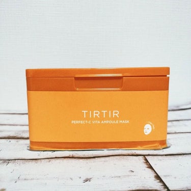 TIRTIR(ティルティル) パーフェクトシービタアンプルマスクのクチコミ「TIRTIR PCV リッチマスク⁡
⁡⁡⁡
⁡やわらかいシートでゴワゴワせず肌に密着する感じ.....」（1枚目）