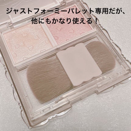 バディーデュオブラシ/キャンメイク/メイクブラシを使ったクチコミ(3枚目)