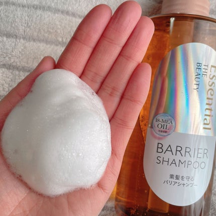 ザビューティ 髪のキメ美容素髪を守る バリアシャンプー/コンディショナー/エッセンシャル/シャンプー・コンディショナーを使ったクチコミ(3枚目)