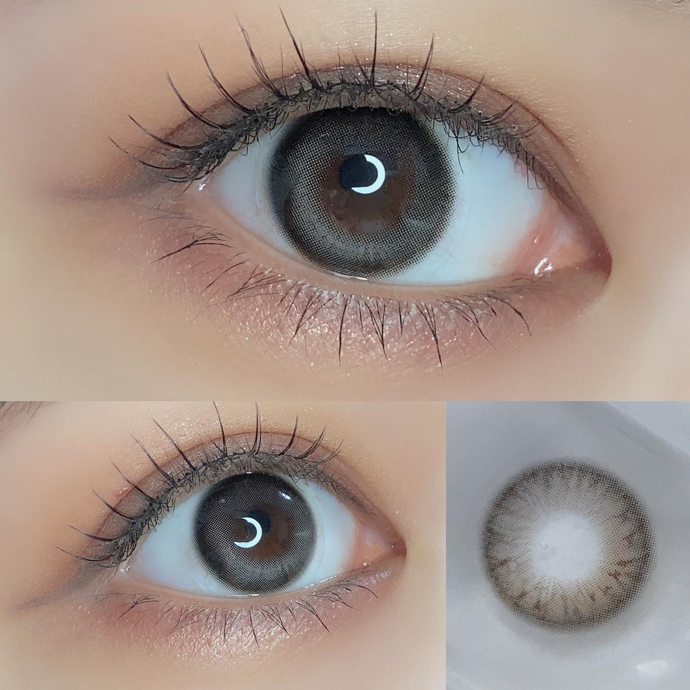 One & Only Kristin/Hapa kristin/カラーコンタクトレンズを使ったクチコミ(6枚目)