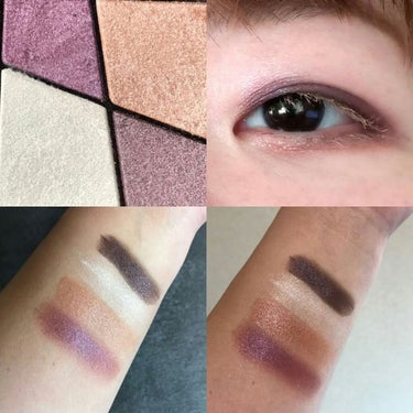 UR GLAM　VELVET EYE COLOR PALETTE/U R GLAM/パウダーアイシャドウを使ったクチコミ（3枚目）