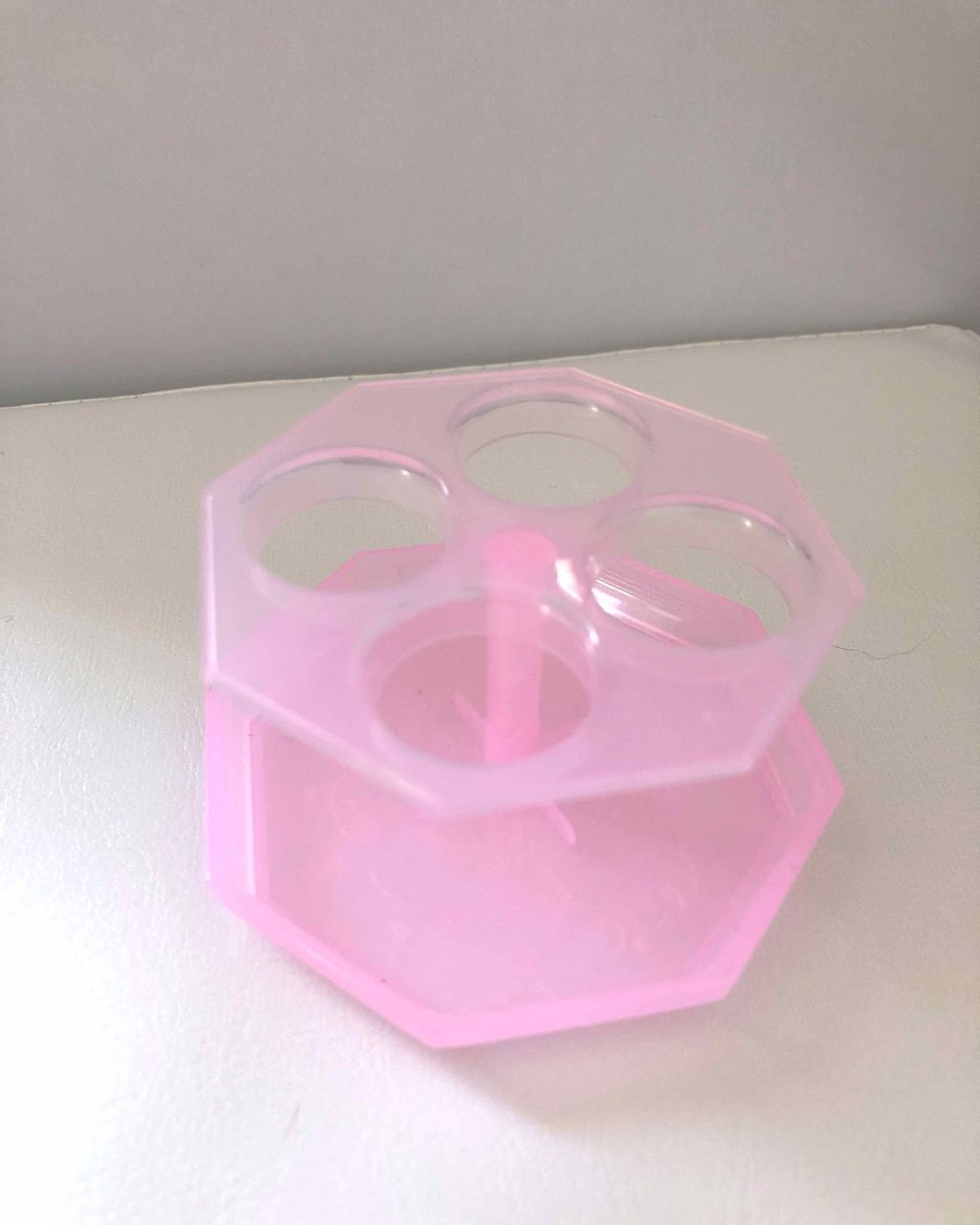 メイクブラシクリーナー/DAISO/その他化粧小物を使ったクチコミ(3枚目)