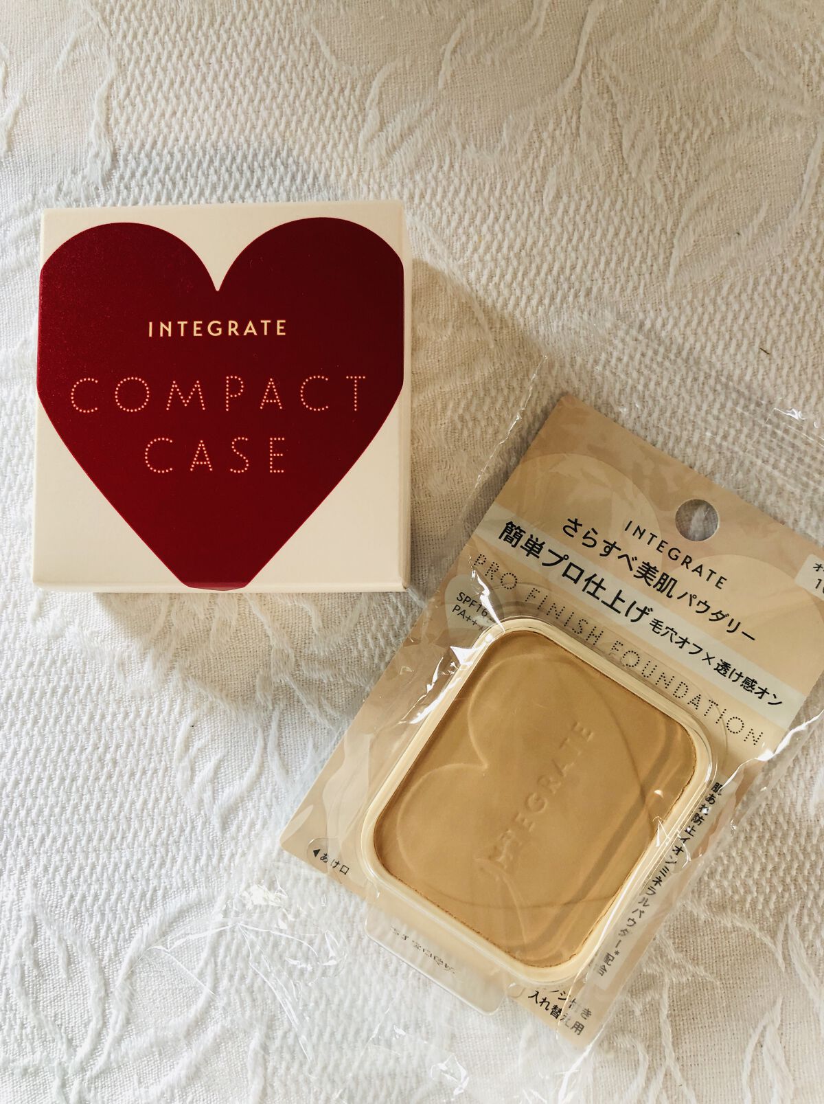 プロフィニッシュファンデーション/インテグレート/パウダーファンデーションを使ったクチコミ（1枚目）