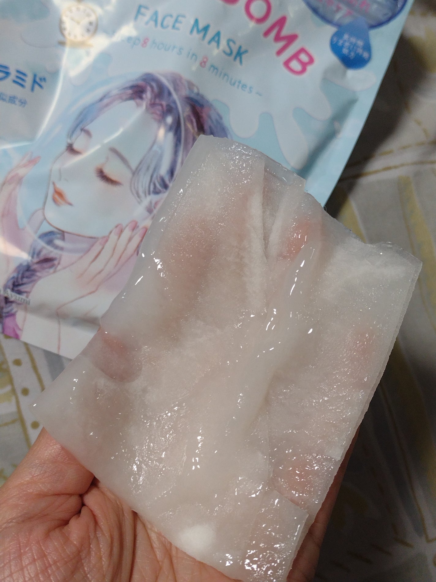 うるうるBOMBマスク/クリアターン/シートマスク・パックを使ったクチコミ(3枚目)