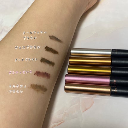 ブロウインク カラーティントデュオ/MAYBELLINE NEW YORK/眉ティントを使ったクチコミ(2枚目)