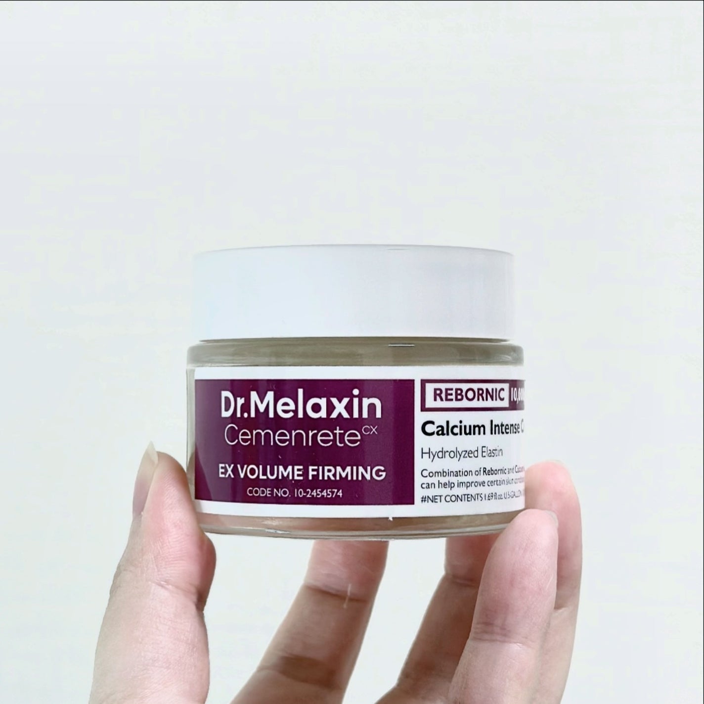 Cemenrete Calcium Intense Cream/Dr.Melaxin/フェイスクリームを使ったクチコミ(5枚目)