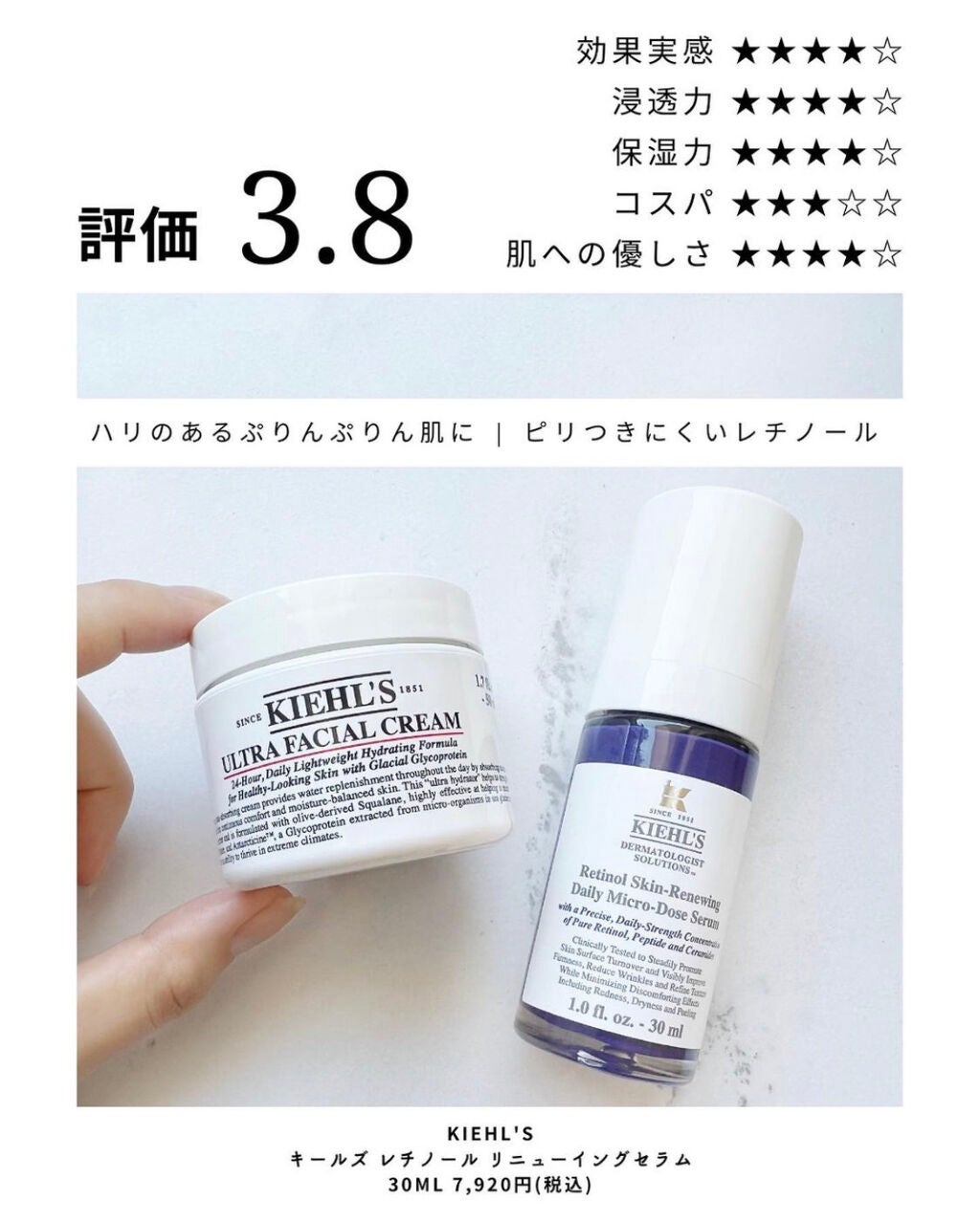 クリーム UFC/Kiehl's/フェイスクリームを使ったクチコミ(2枚目)