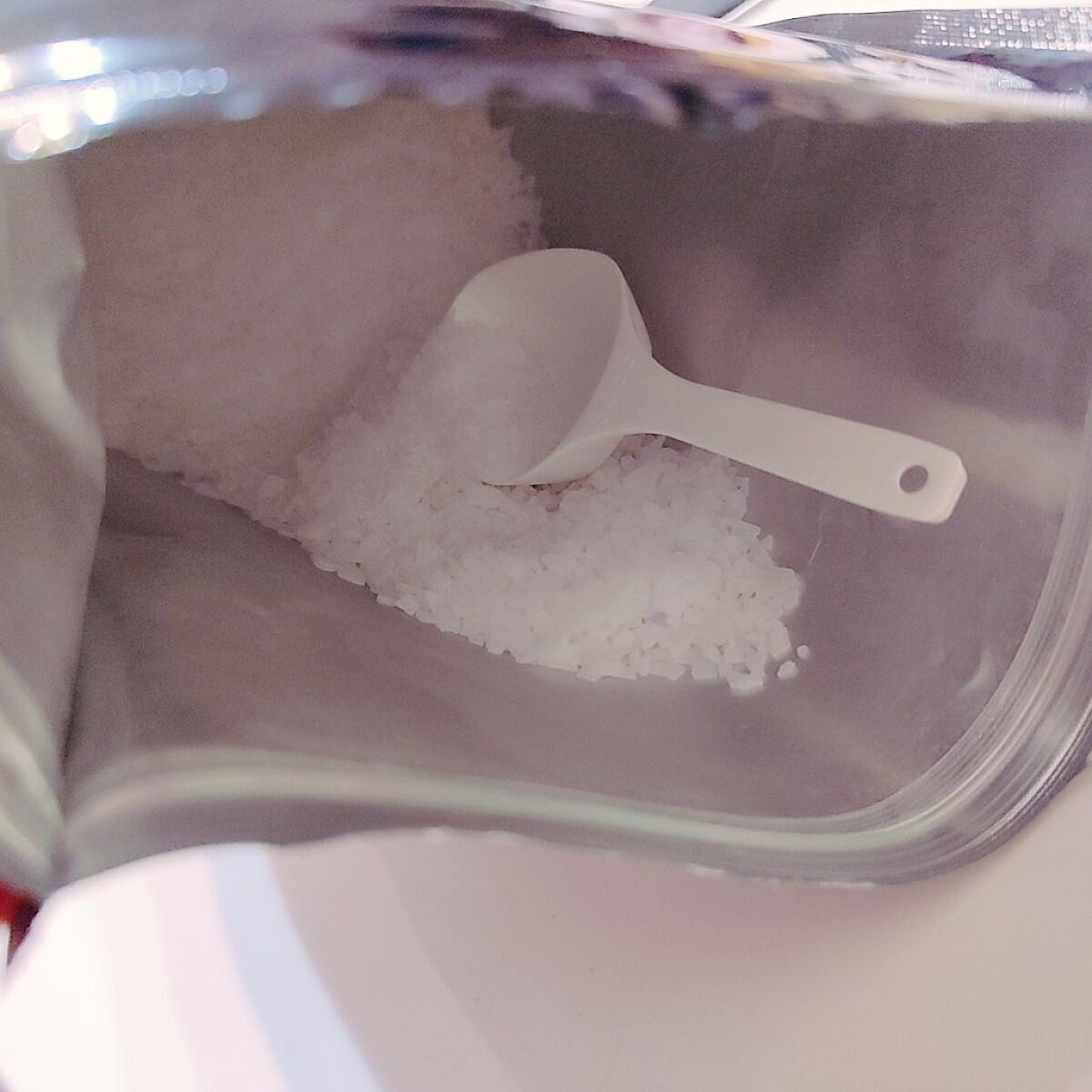 マグネシウムスパフレーク/MEDICION/無機塩系入浴剤を使ったクチコミ（3枚目）