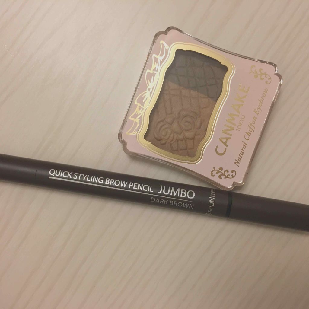 ナチュラルシフォンアイブロウ/キャンメイク/パウダーアイブロウを使ったクチコミ(2枚目)