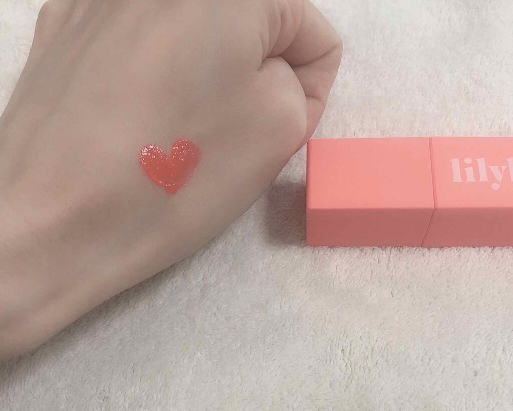 ブラッディライアー コーティングティント/lilybyred/リップティントを使ったクチコミ(3枚目)
