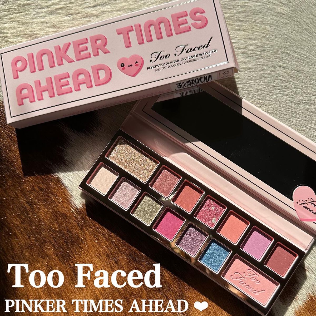 pinker times ahead/Too Faced/アイシャドウパレットを使ったクチコミ（1枚目）