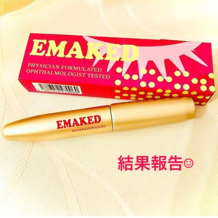 EMAKED(エマーキット)/水橋保寿堂製薬/まつげ美容液を使ったクチコミ(1枚目)