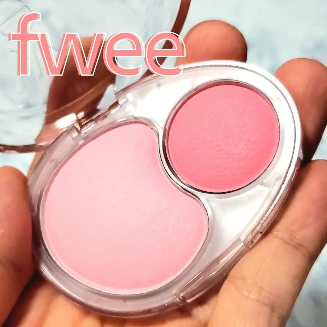 デュアルチークメロウ/fwee/ジェル・クリームチークを使ったクチコミ(1枚目)