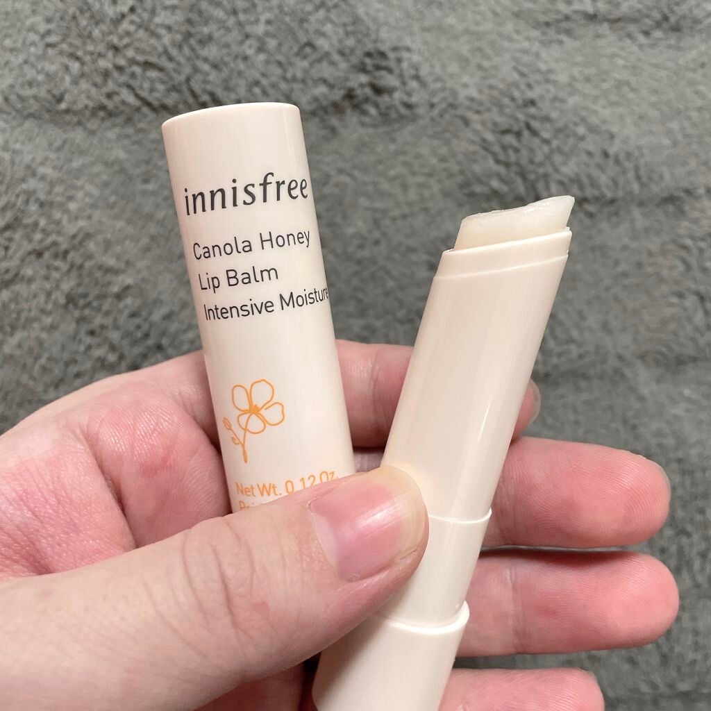 キャノーラハニー ディープモイスチャー リップバーム/innisfree/リップケアを使ったクチコミ(1枚目)