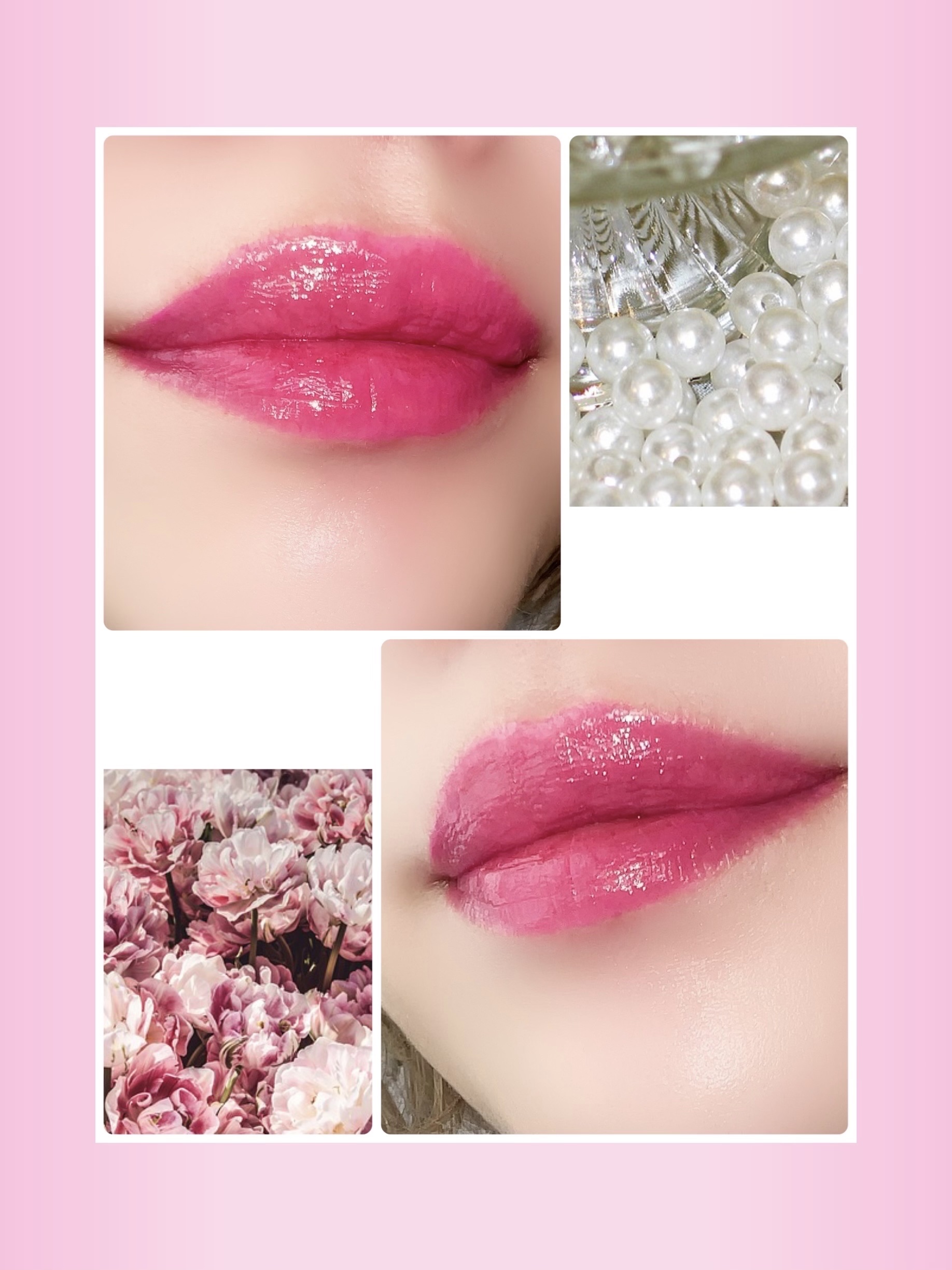 ジューシーラスティングティント 26 ベリーベリーピンク(VERY BERRY PINK)/rom&nd/リップティントを使ったクチコミ（3枚目）