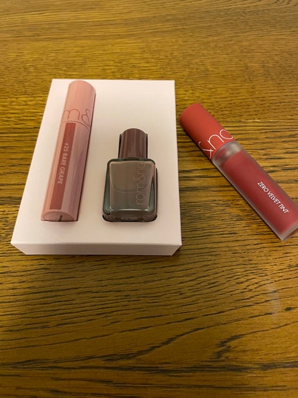 ゼロベルベットティント/rom&nd/リップティントを使ったクチコミ(2枚目)