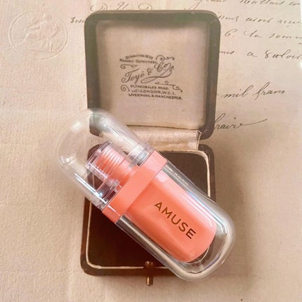 ジェルフィットティント/AMUSE/リップティントを使ったクチコミ(1枚目)