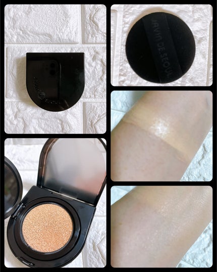 Wink Cushion Glow/Javin De Seoul/クッションファンデーションを使ったクチコミ(2枚目)