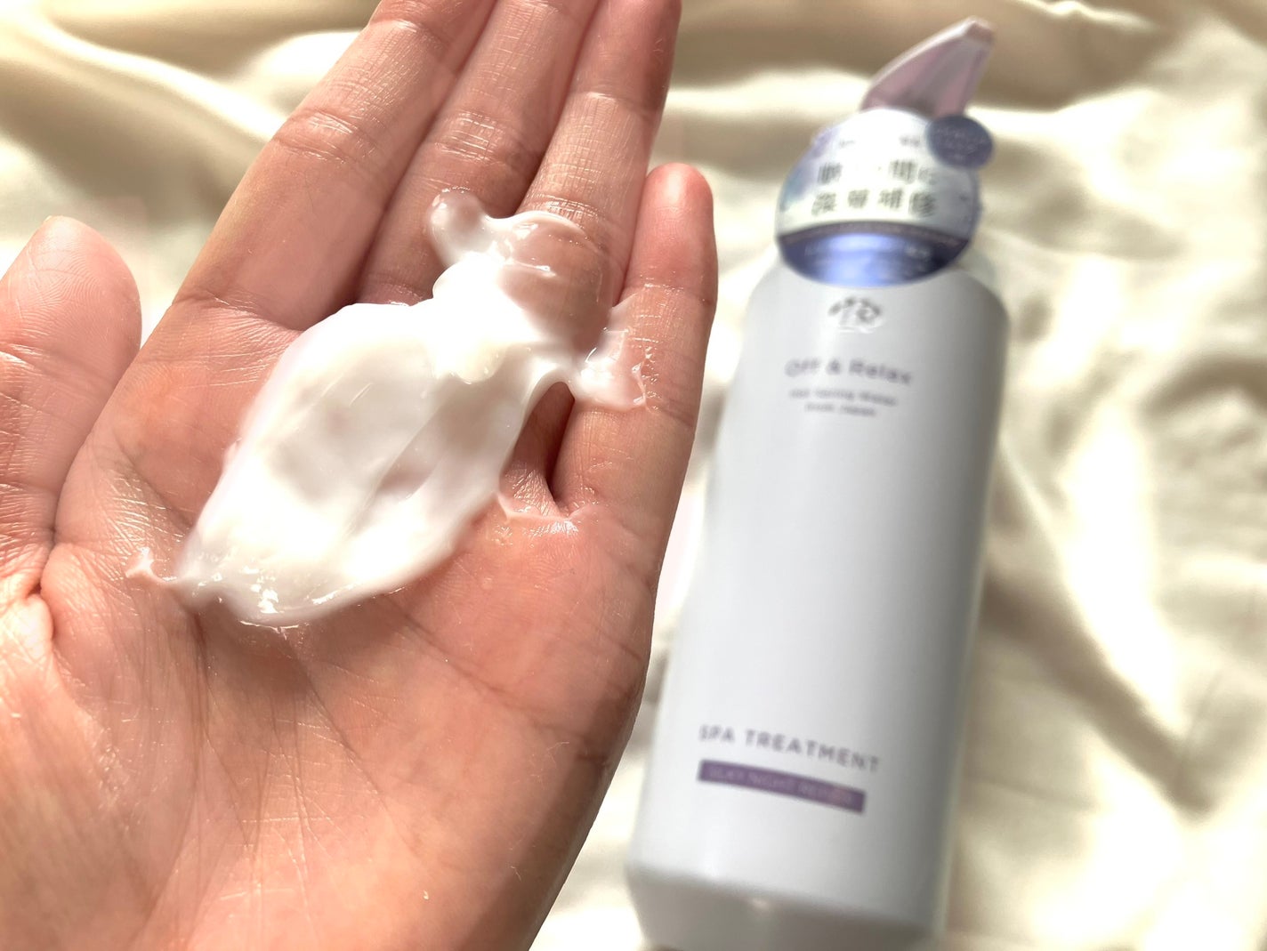 OR スパ・シャンプー/ヘアトリートメント シルキーナイトリペア/Off&Relax/市販シャンプーを使ったクチコミ(3枚目)