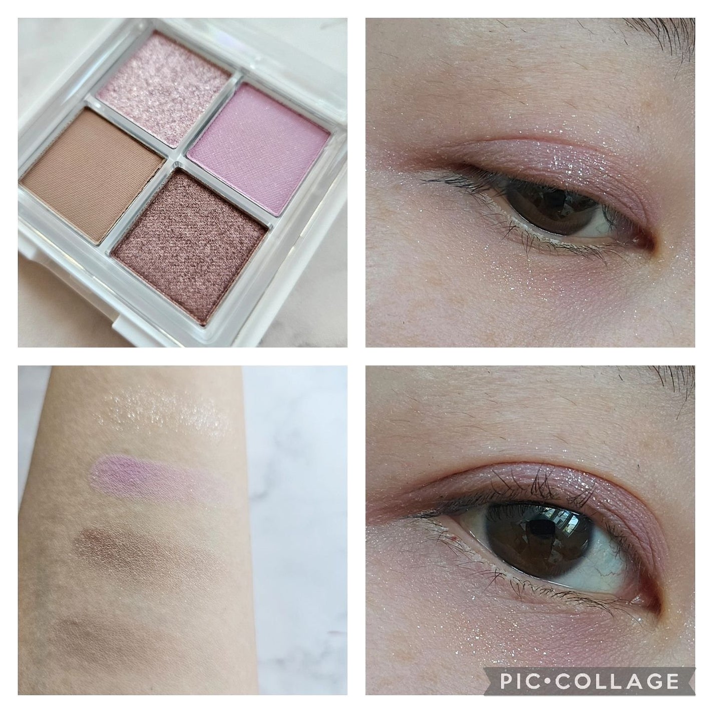 グリッターレイヤリングアイシャドウパレット/TWINKLE POP/アイシャドウパレットを使ったクチコミ(3枚目)