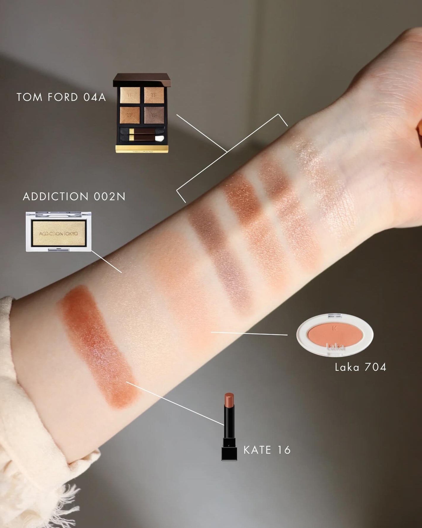 アイ カラー クォード/TOM FORD BEAUTY/アイシャドウパレットを使ったクチコミ(4枚目)