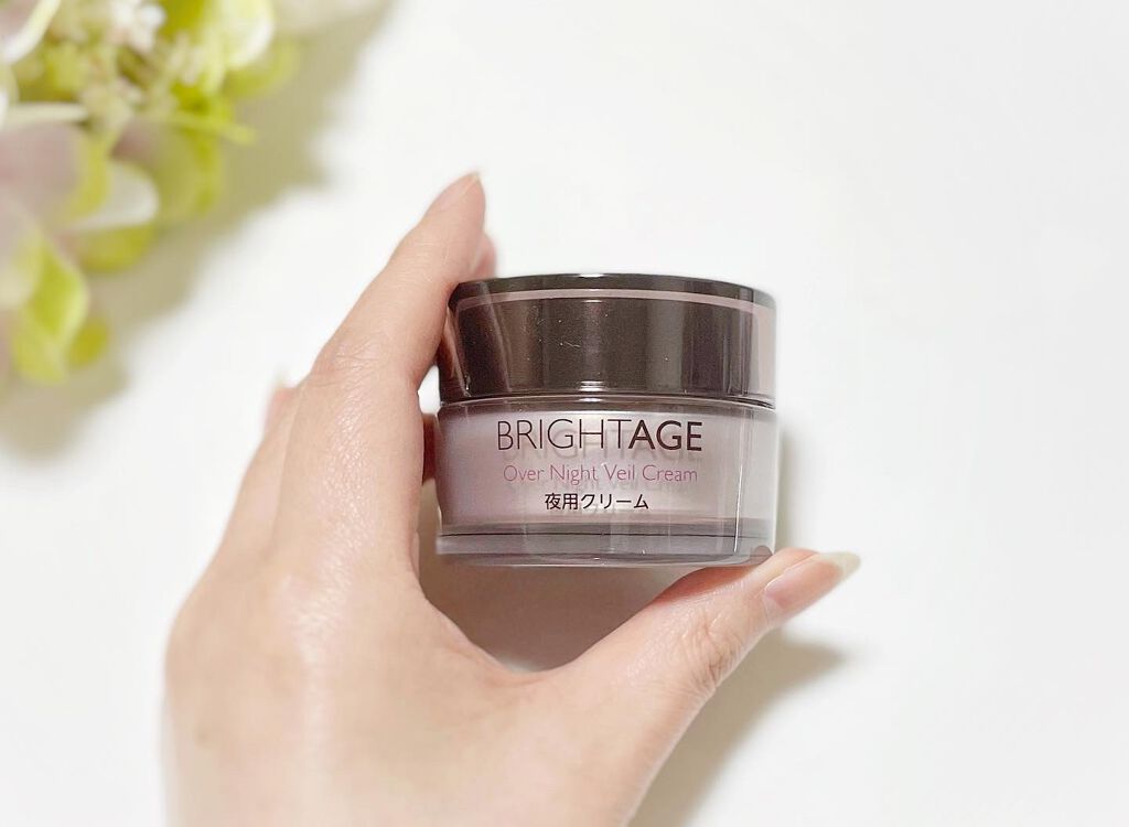 オーバーナイト ヴェールクリーム/BRIGHTAGE/フェイスクリームを使ったクチコミ(5枚目)