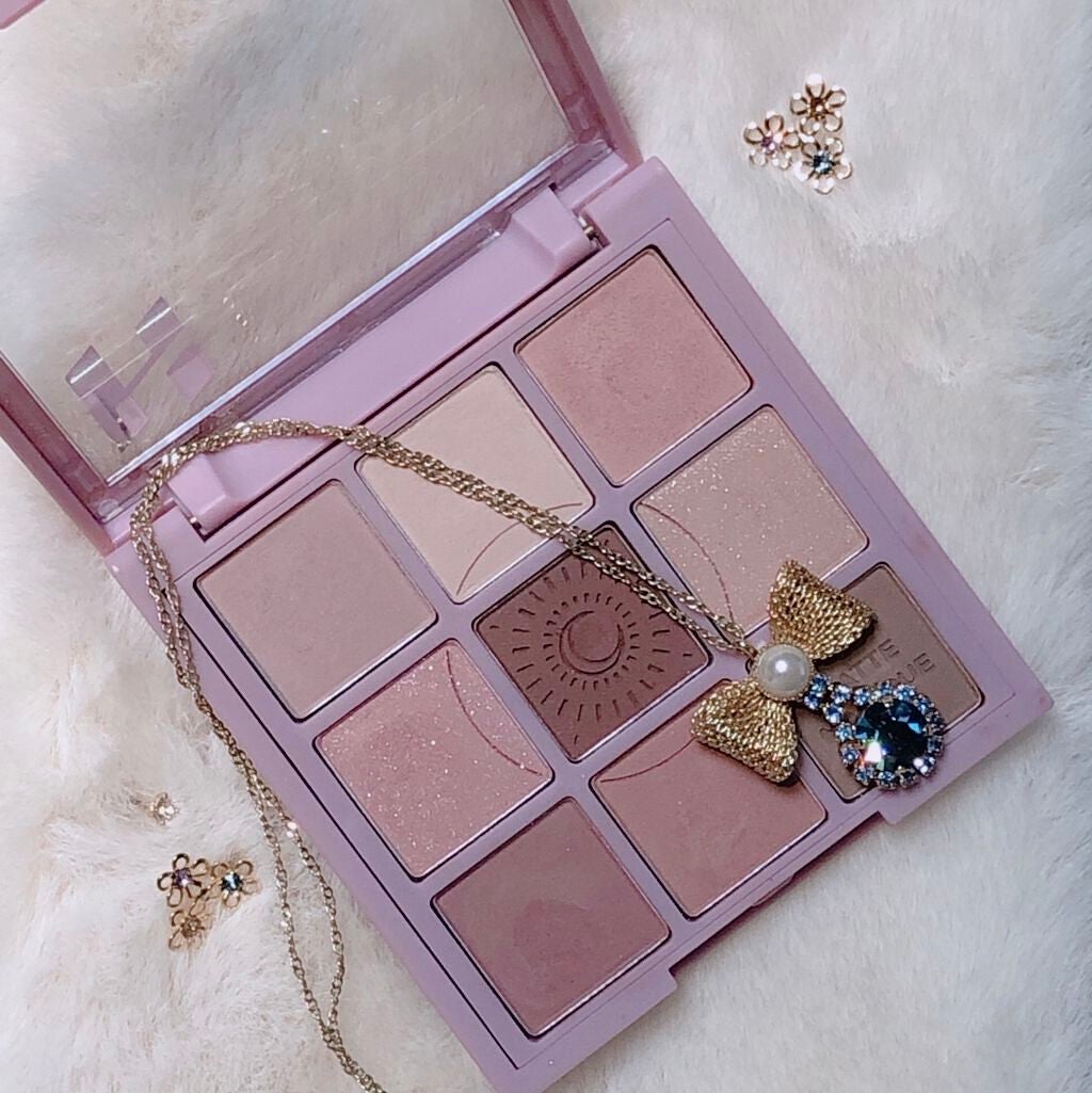 マイフェイブムードアイパレット 9カラー/HOLIKA HOLIKA/アイシャドウパレットを使ったクチコミ(5枚目)