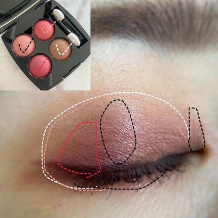 レ キャトル オンブル/CHANEL/アイシャドウパレットを使ったクチコミ(4枚目)