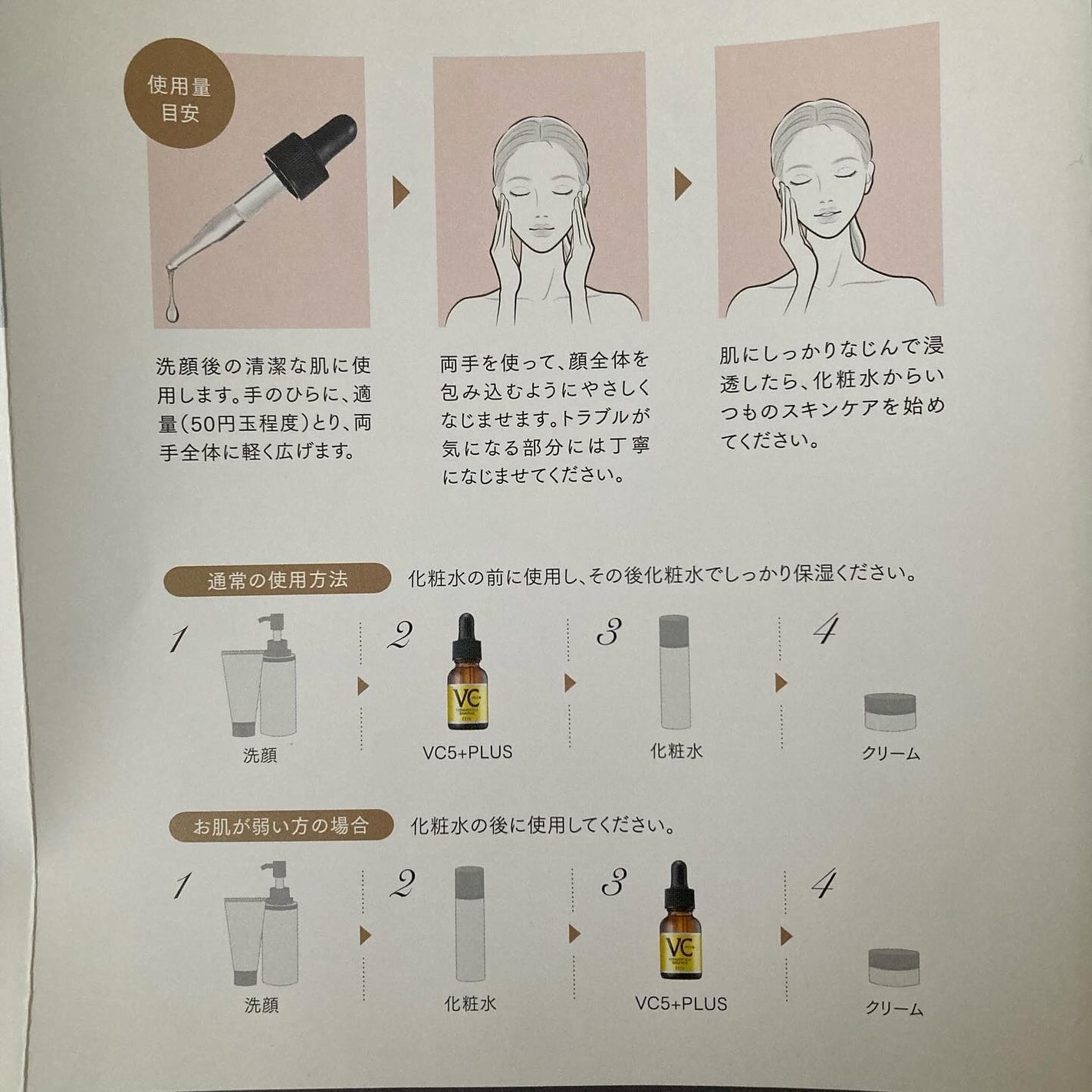 Cエッセンス VC5+PLUS /EBiS化粧品/美容液を使ったクチコミ(4枚目)