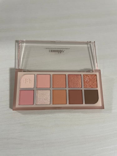 mude MDショールモーメント アイシャドウパレットのクチコミ「
mude.
Shawl moment eyeshadow palette 

03.peac.....」（2枚目）