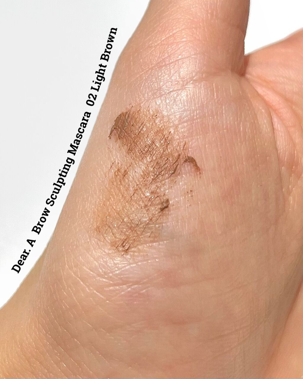 ブロースカルプティング マスカラ/Dear.A/眉マスカラを使ったクチコミ(2枚目)