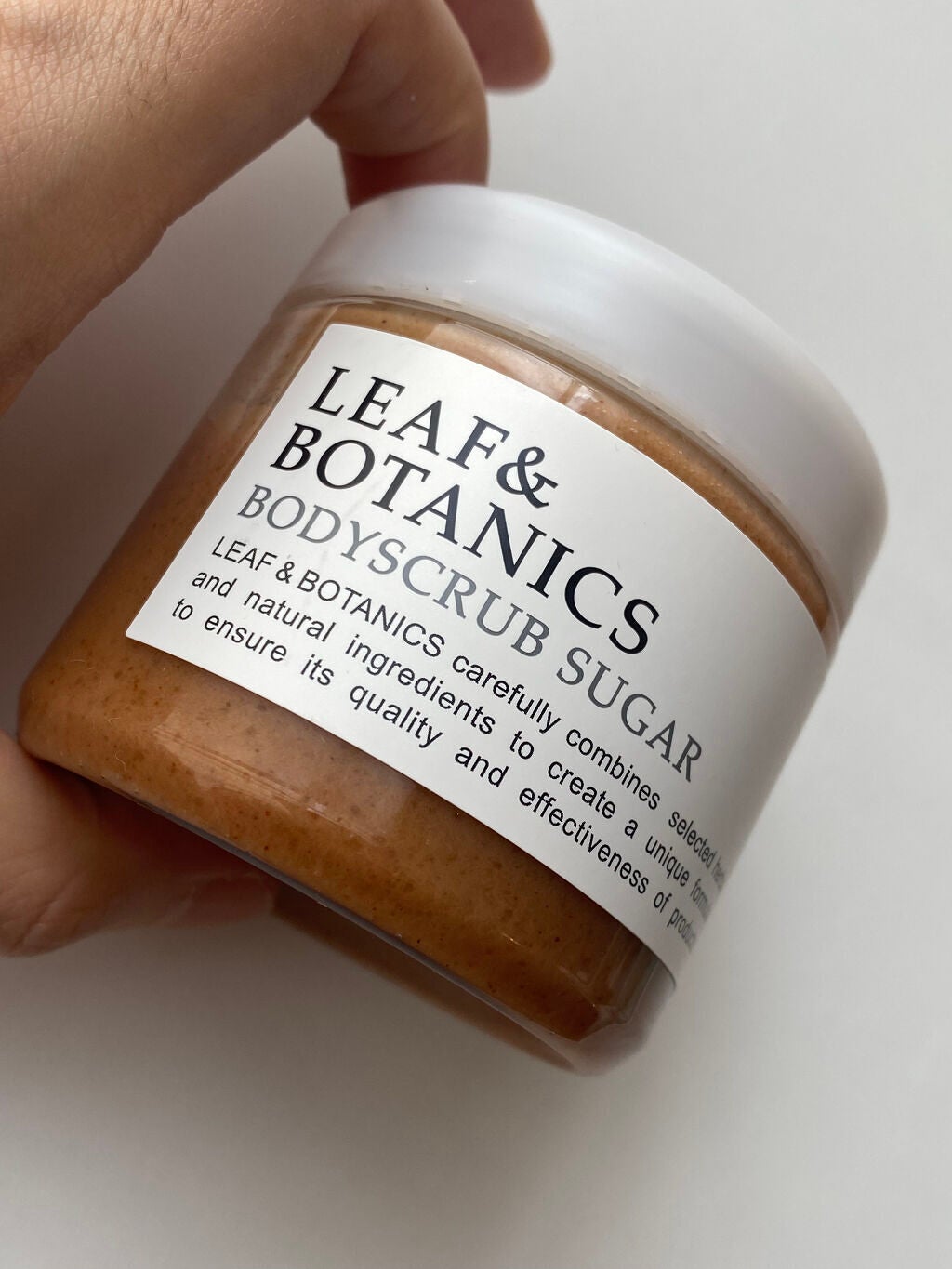 ボディスクラブ シュガー/LEAF&BOTANICS /ボディスクラブを使ったクチコミ(1枚目)