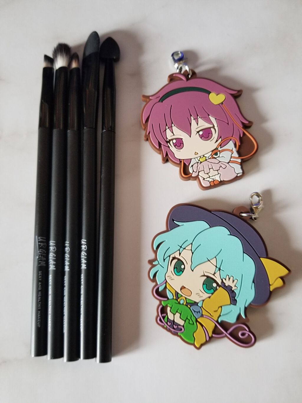 UR GLAM　EYESHADOW BRUSH B/U R GLAM/メイクブラシを使ったクチコミ（1枚目）