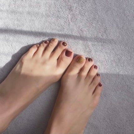 セミキュアジェルネイル(ハンド)/ohora/ネイルシールを使ったクチコミ(7枚目)