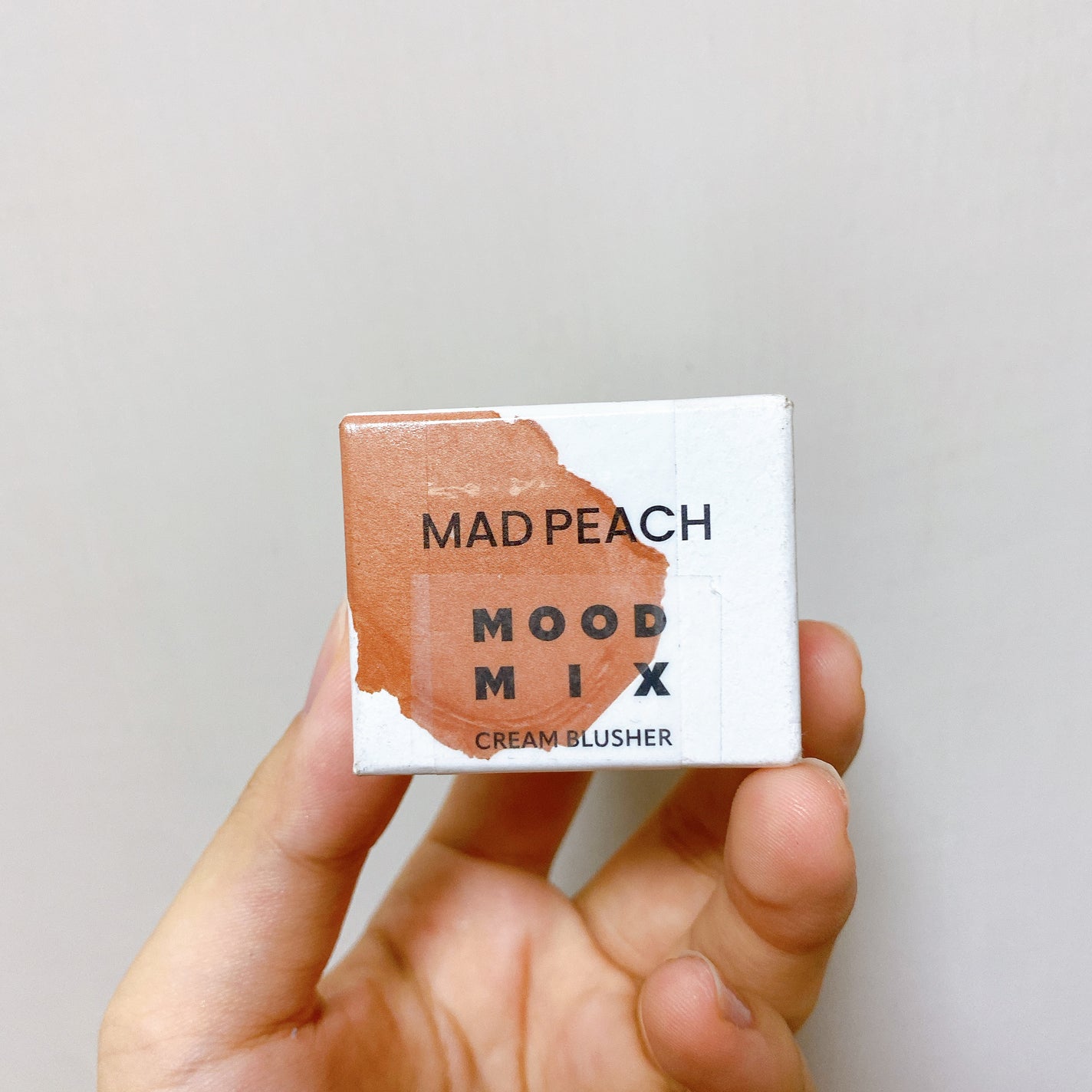 ムードミックスクリームブラッシャー/MAD PEACH/ジェル・クリームチークを使ったクチコミ(4枚目)