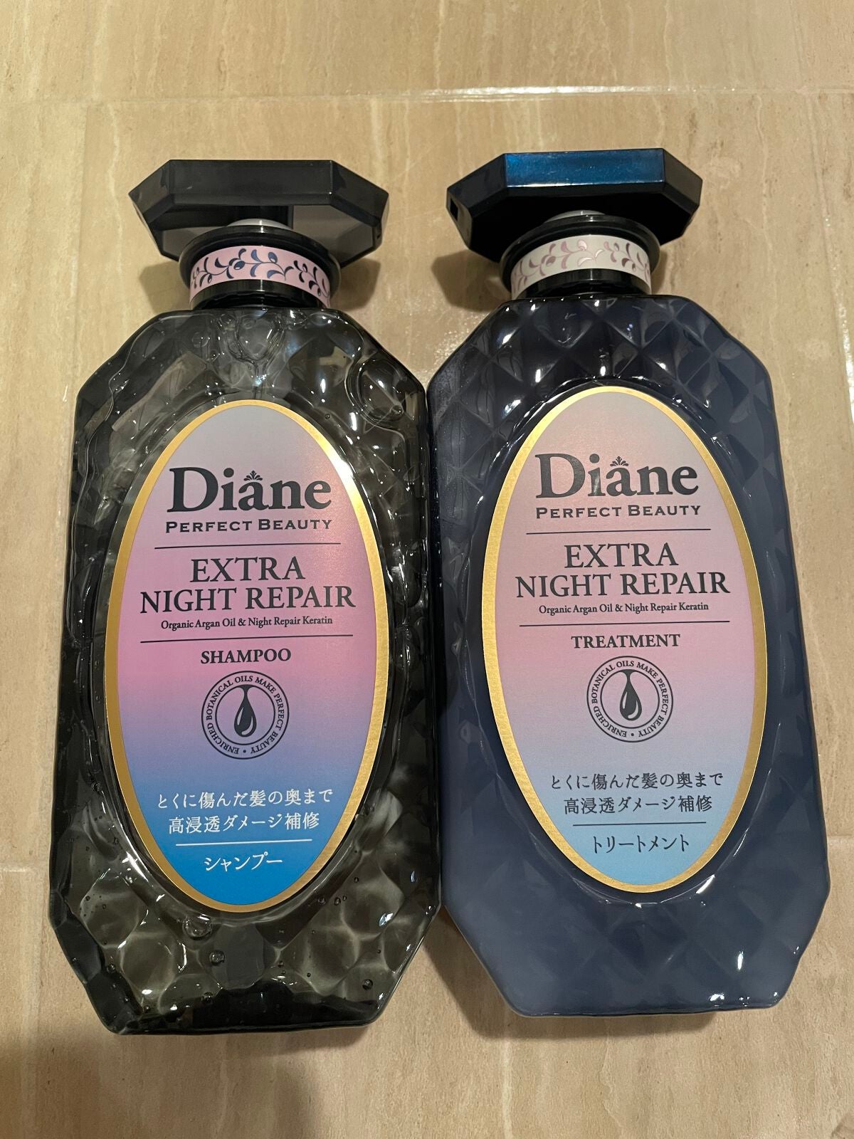 エクストラナイトリペア シャンプー&トリートメント/ダイアン/市販シャンプーを使ったクチコミ(1枚目)