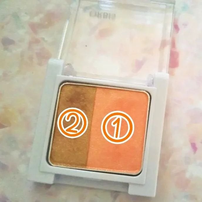 ツイングラデーションアイカラー/オルビス/アイシャドウパレットを使ったクチコミ(4枚目)