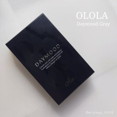 デームードグレーマンスリー (DAYMOOD GRAY monthly)/OLOLA/１ヶ月（１MONTH）カラコンを使ったクチコミ（8枚目）