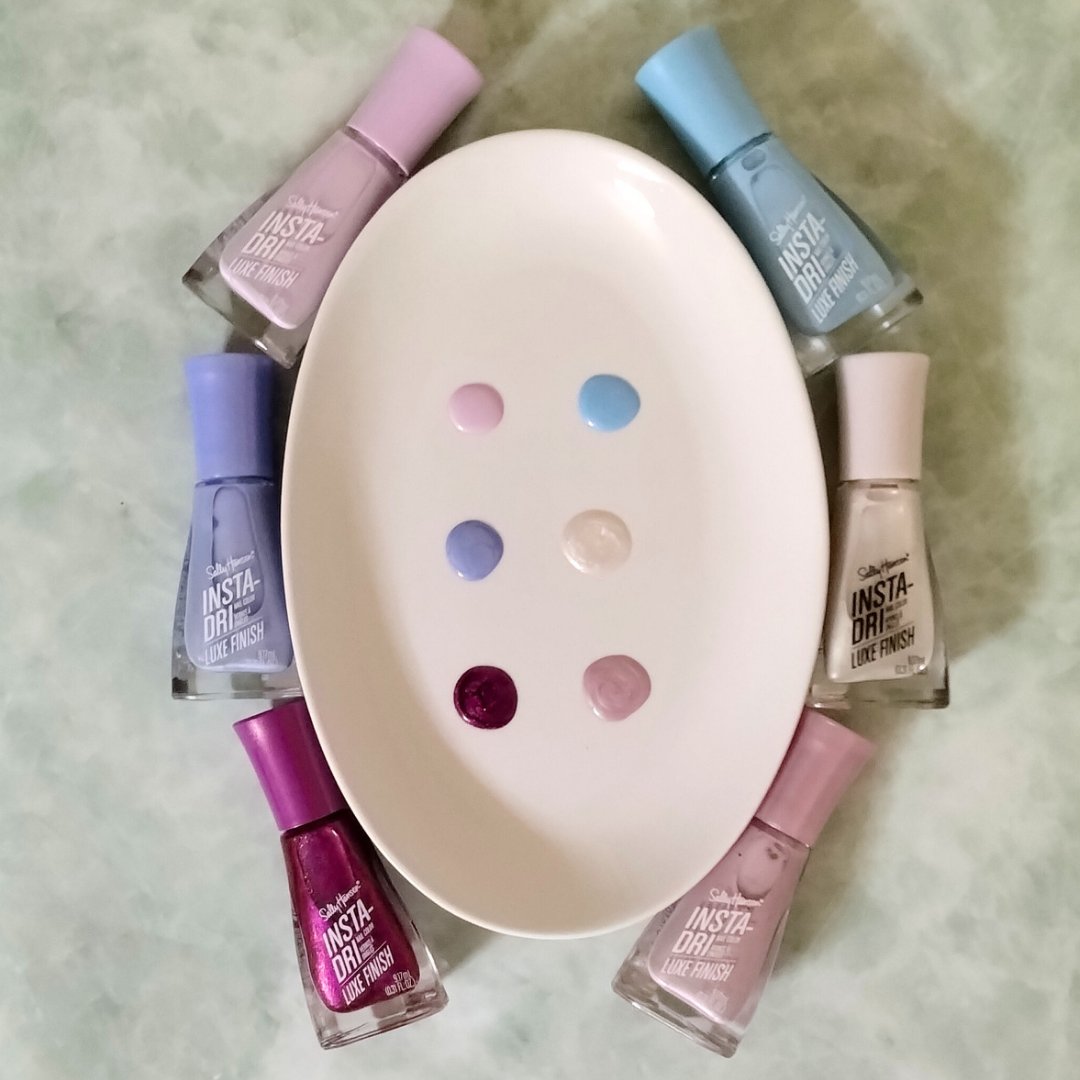 インスタドライ ネイルカラー リュクスフィニッシュ 062 グロスシィ/サリーハンセン/オールインワンネイルを使ったクチコミ（2枚目）