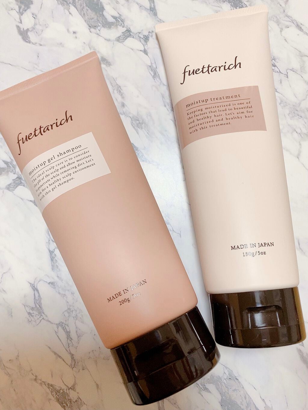 モイストアップ ジェル シャンプー/トリートメント/fuettarich (フエッタリッチ)/サロンシャンプーを使ったクチコミ(2枚目)