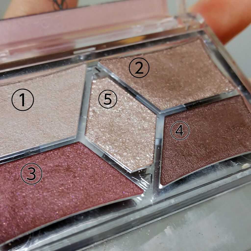 【旧品】パーフェクトスタイリストアイズ/キャンメイク/アイシャドウパレットを使ったクチコミ(3枚目)