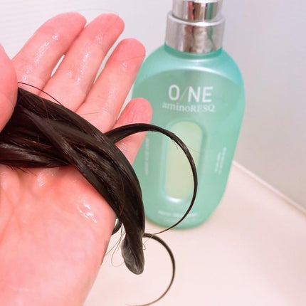 ワン アミノレスキューモイストシャンプー/トリートメント/アミノレスキュー/市販シャンプーを使ったクチコミ(9枚目)