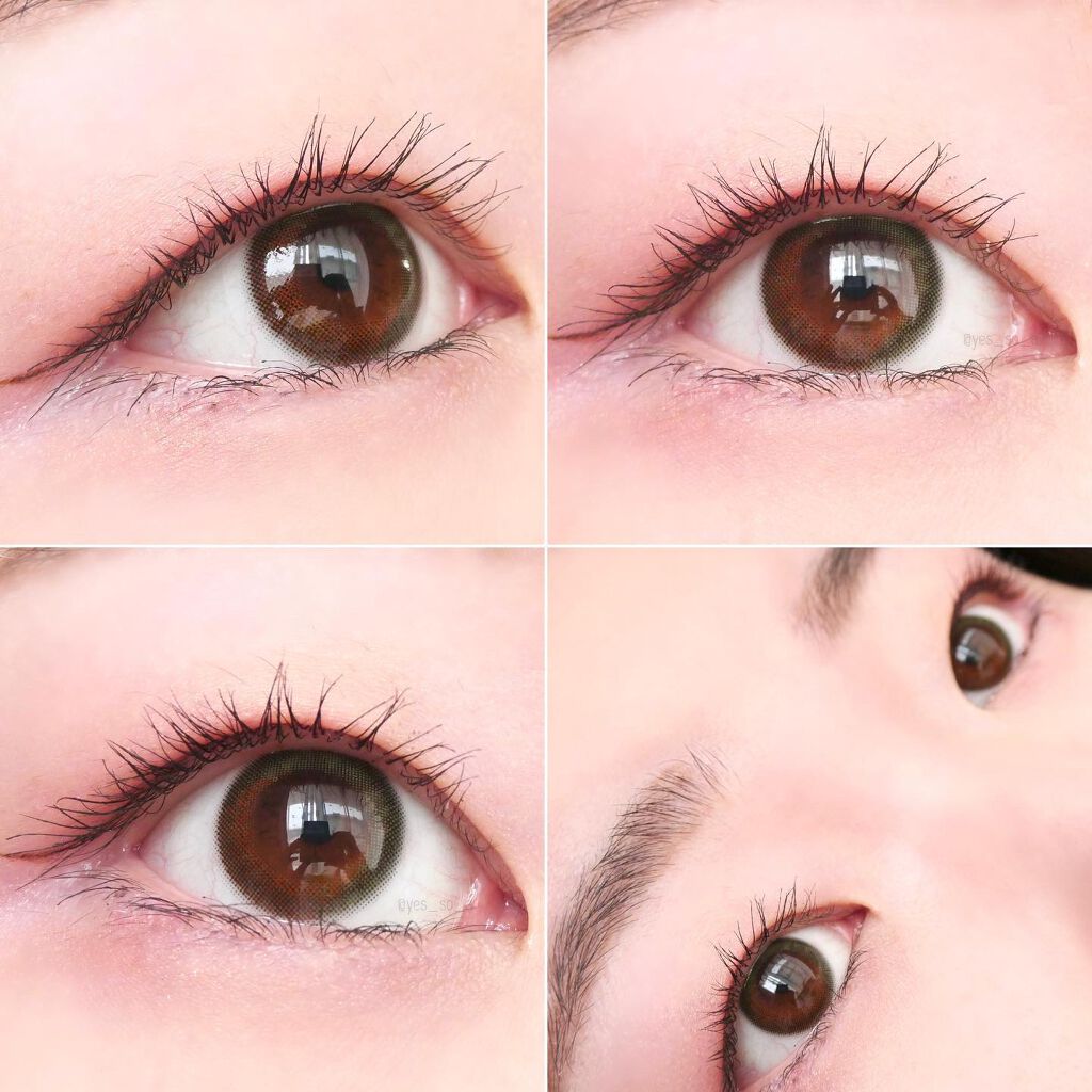 NARERU 1day 皐月オリーブ/NARERU/ワンデー（１DAY）カラコンを使ったクチコミ（3枚目）