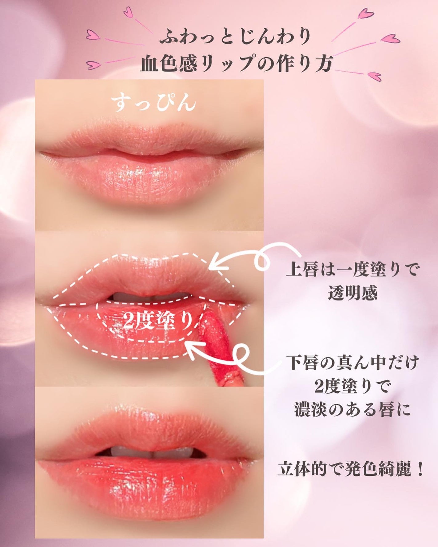 グロウ フィクシングティント/ETUDE/リップティントを使ったクチコミ(5枚目)