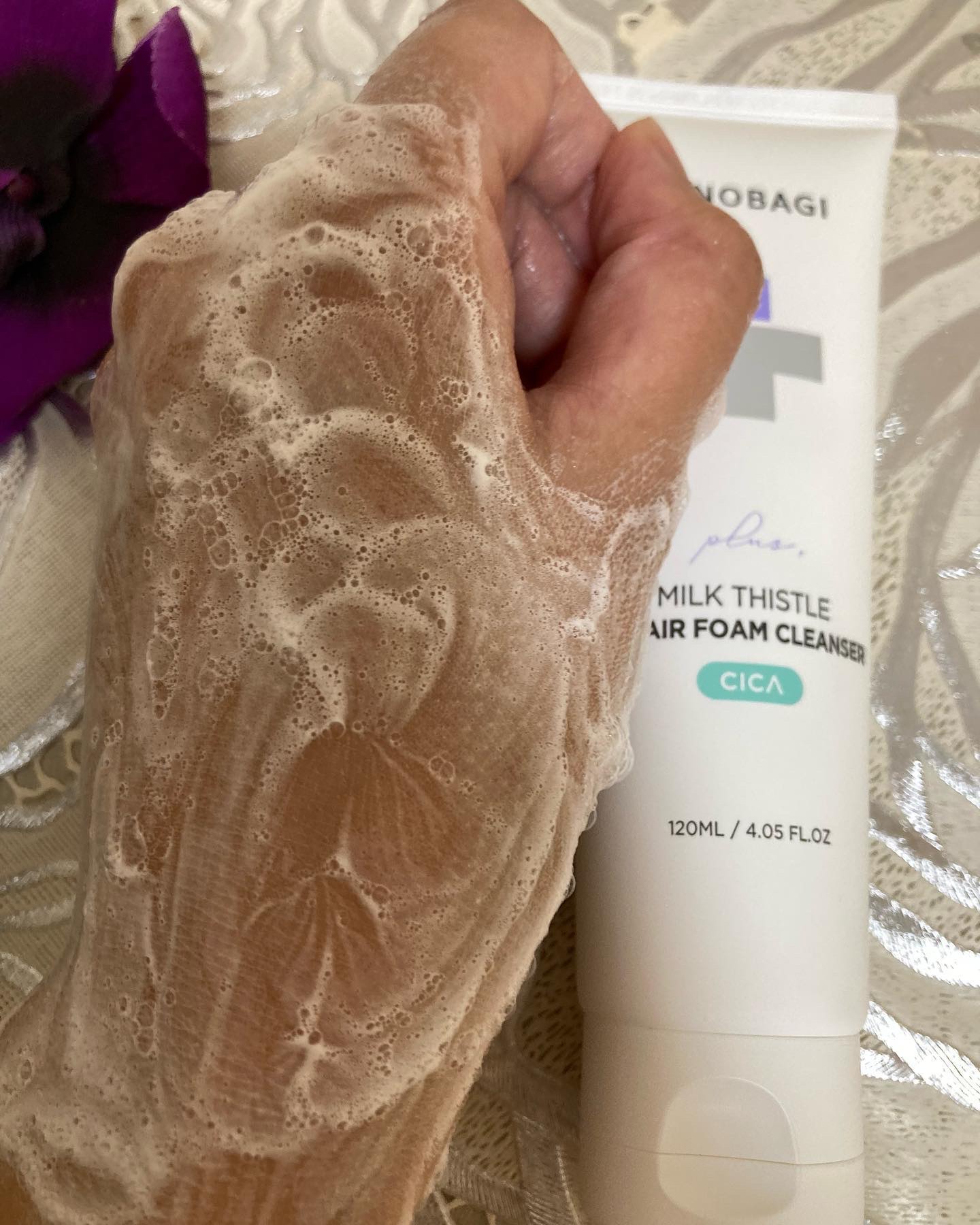ミルクシスルリペアシカフォームクレンザー プラス/BANOBAGI/洗顔フォームを使ったクチコミ（3枚目）