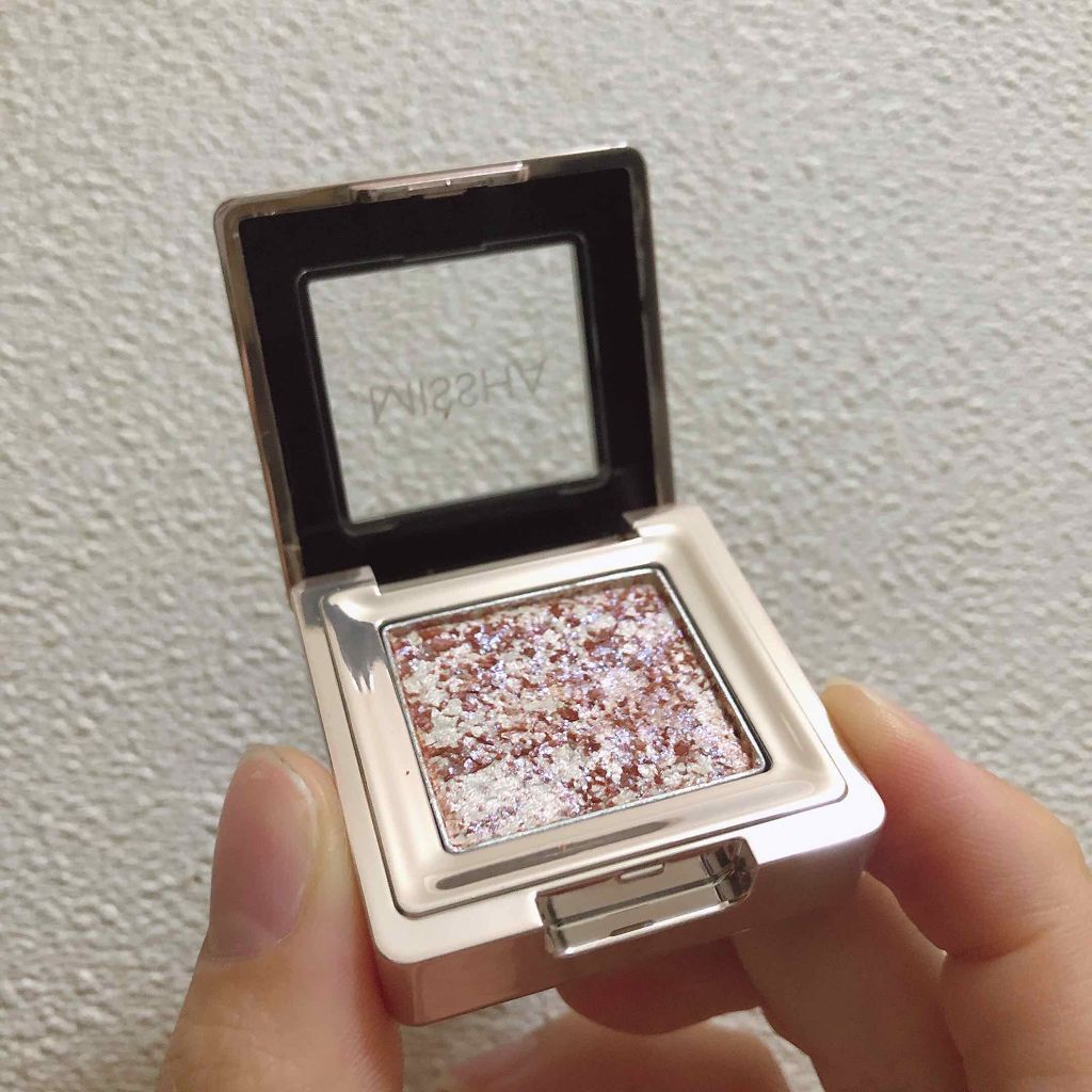 グリッタープリズム シャドウ/MISSHA/グリッターを使ったクチコミ(2枚目)