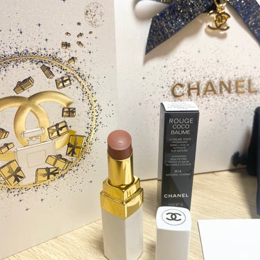 シャネル ルージュ ココ ボーム 914 ナチュラル チャーム/CHANEL/口紅を使ったクチコミ（1枚目）