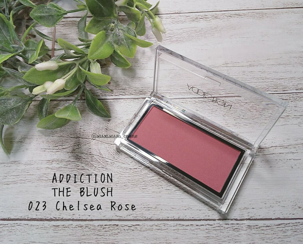 アディクション ザ ブラッシュ 023 Chelsea Rose (M) チェルシーローズ/ADDICTION/パウダーチークを使ったクチコミ（1枚目）