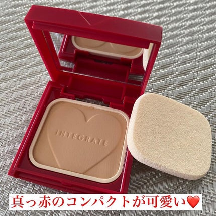 プロフィニッシュファンデーション/インテグレート/パウダーファンデーションを使ったクチコミ(2枚目)