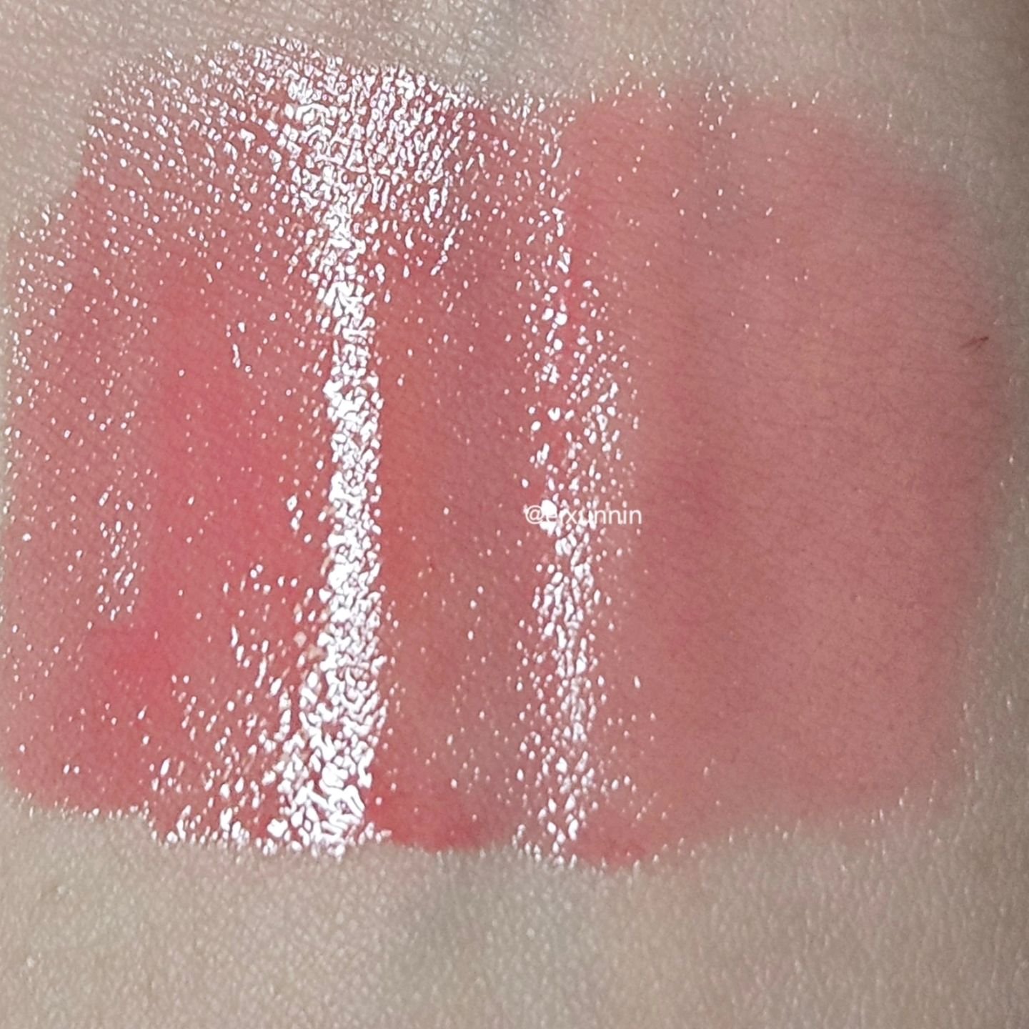 ペリペラ インク ムード グロイ ティント 23 CORAL CHEMISTRY(ラッキーコーラル)/PERIPERA/リップティントを使ったクチコミ（3枚目）